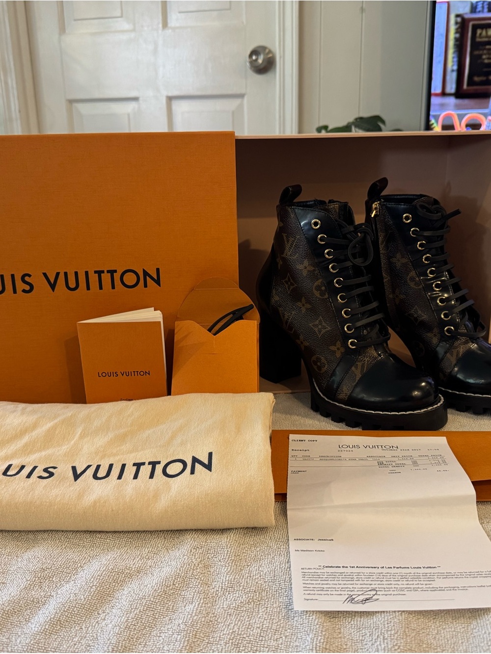 Louis Vuitton Star Trail Boots